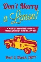 bokomslag Don't Marry a Lemon