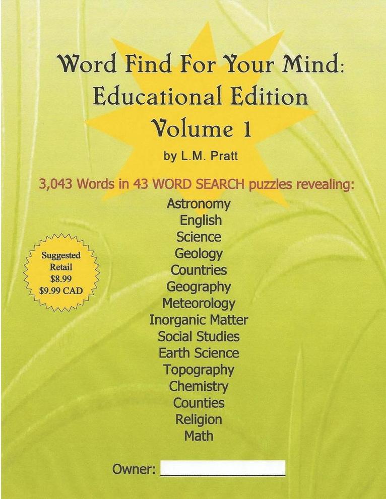 Word Find For Your Mind 1