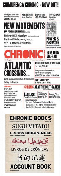 Jon Soske, Yves Mintoogue, Adewale Maja-Pearce, Par Kantai - The Chimurenga chronic : November 2013, Häftad