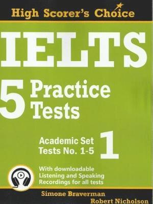 Simone Braverman - IELTS 5 Practice Tests, Academic, Häftad