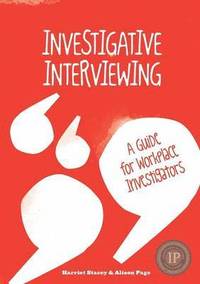 bokomslag Investigative Interviewing