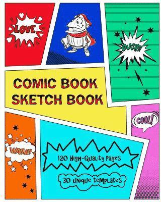 Comic Book Sketch Book 1