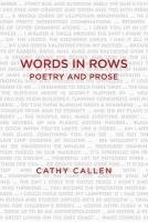 Words in Rows Poetry and Prose 1