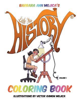 bokomslag Little Miss HISTORY COLORING BOOK