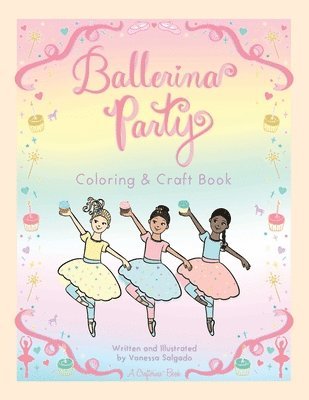 bokomslag Ballerina Party Coloring & Craft Book