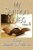Robinson, Tracy Isaac - My Sermon Notes, Häftad