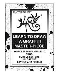 bokomslag Learn To Draw A Graffiti Master-Piece: Your Essential Guide To Tags, Bubble Letters, Wildstyle, Layout And Piecing