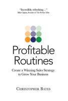 bokomslag Profitable Routines