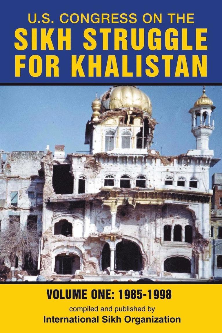 U.S. Congress on the Sikh Struggle for Khalistan, Häftad