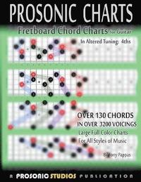 bokomslag Fretboard Chord Charts for Guitar - In Altered Tuning
