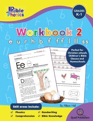 bokomslag Bible Phonics Workbook 2