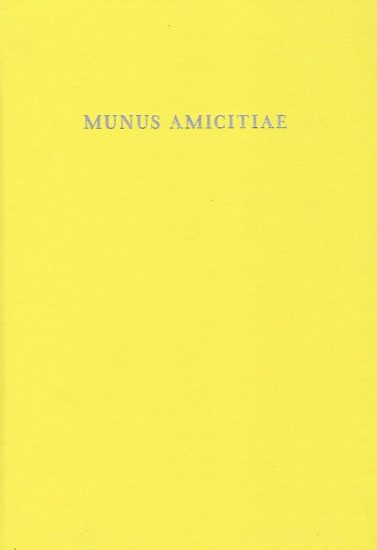 Munus Amicitiae 1