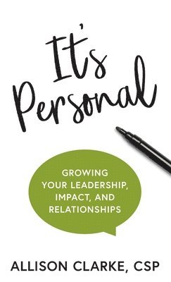 Allison Clarke - It's Personal, Inbunden