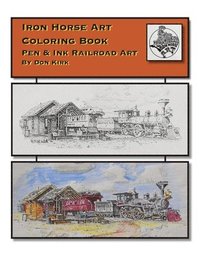 bokomslag Iron Horse Art Coloring Book
