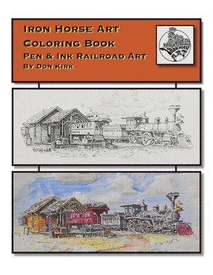 Iron Horse Art Coloring Book 1
