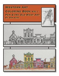 bokomslag Western Art Coloring Book