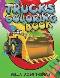 Trucks Coloring Book 1