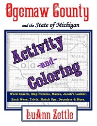 bokomslag Ogemaw County and the State of Michigan Activity and Coloring Book