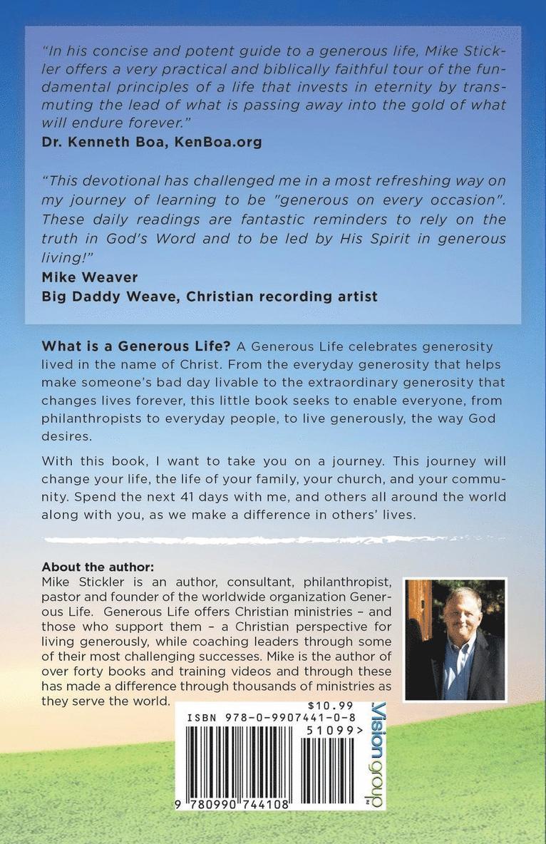 Michael L Stickler, Michael L. Stickler, Jason Ching - Journey to Generosity, Häftad