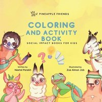 bokomslag Pineapple Friends Coloring and Activity Book