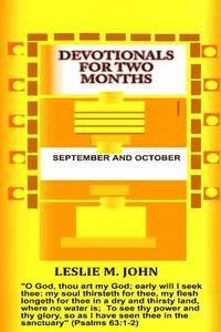 bokomslag Devotionals for Two Months: September and October: September and October