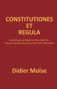 bokomslag Constitutiones Et Regula