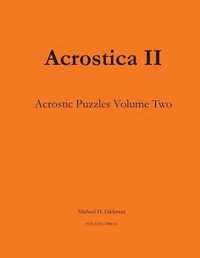 bokomslag Acrostica II