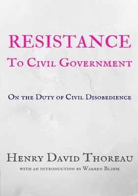 bokomslag Resistance to Civil Government