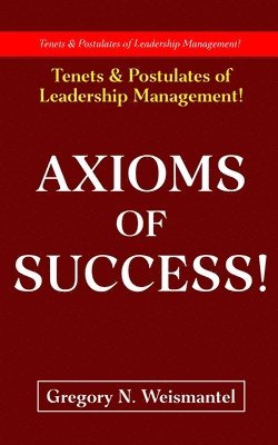 bokomslag Axioms of Success