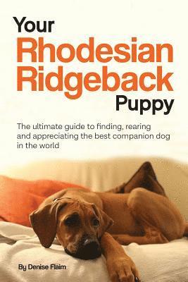 bokomslag Your Rhodesian Ridgeback Puppy