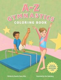 bokomslag A-Z Gymnastics Coloring Book