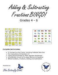 bokomslag Adding & Subtracting Fractions BINGO!