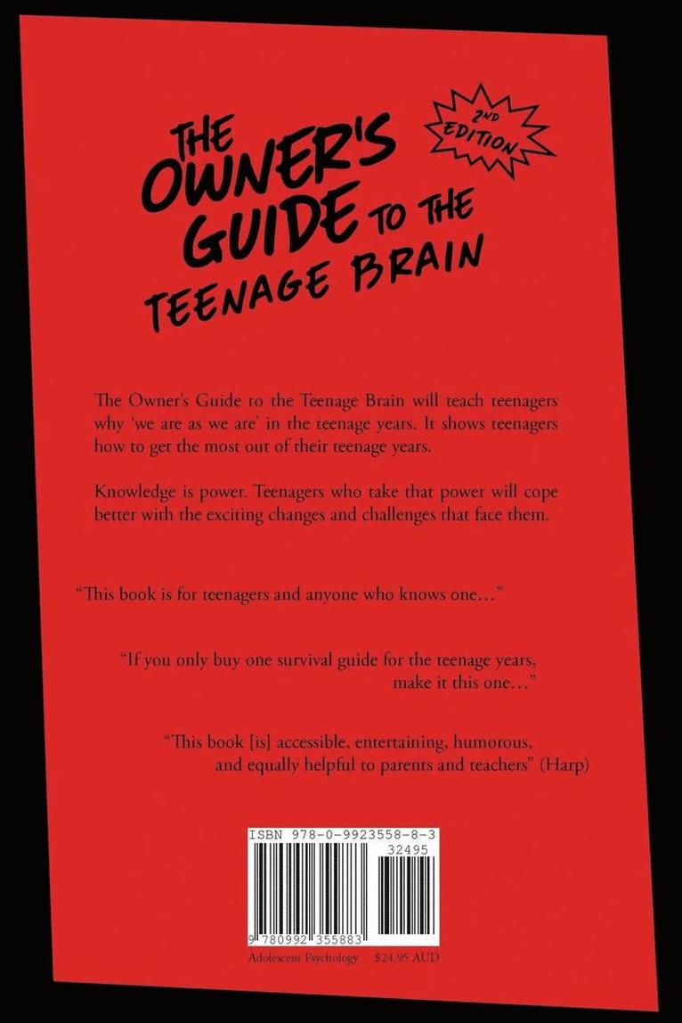 The Owner's Guide to the Teenage Brain 1