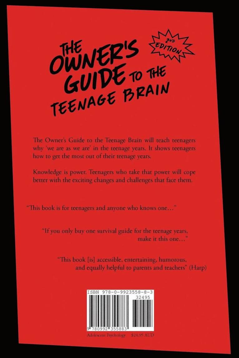 The Owner's Guide to the Teenage Brain