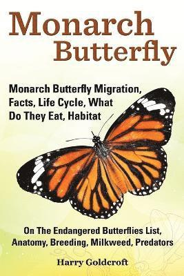 bokomslag Monarch Butterfly, Monarch Butterfly Migration, Facts, Life Cycle, What Do They Eat, Habitat, Anatomy, Breeding, Milkweed, Predators