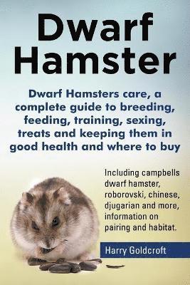 Dwarf Hamsters care, a complete guide to breeding, feeding, training, sexing, treats and keeping them in good health and where to buy 1