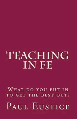Teaching in FE