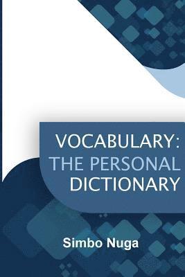 Vocabulary: The Personal Dictionary 1