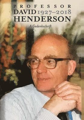 Professor David Henderson 1