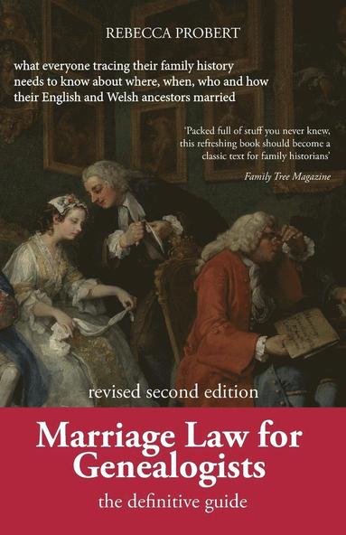 Rebecca Probert - Marriage Law for Genealogists, Häftad