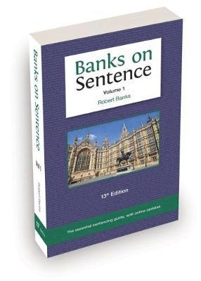 Robert Banks - Banks on Sentence 2018 Volume One, Häftad