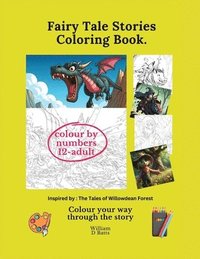 bokomslag Fairy tale stories colouring book
