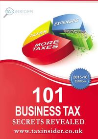 bokomslag 101 Business Tax Secrets Revealed 2015/16