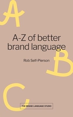 bokomslag A-Z of better brand language