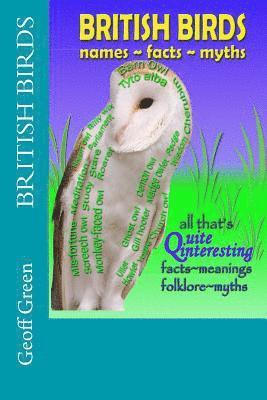 bokomslag British birds - names facts myths