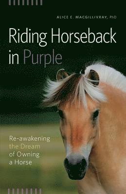 Riding Horseback in Purple 1