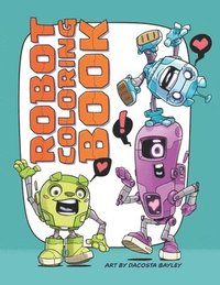 bokomslag Robot Coloring Book: Fun Coloring Activity for All Ages