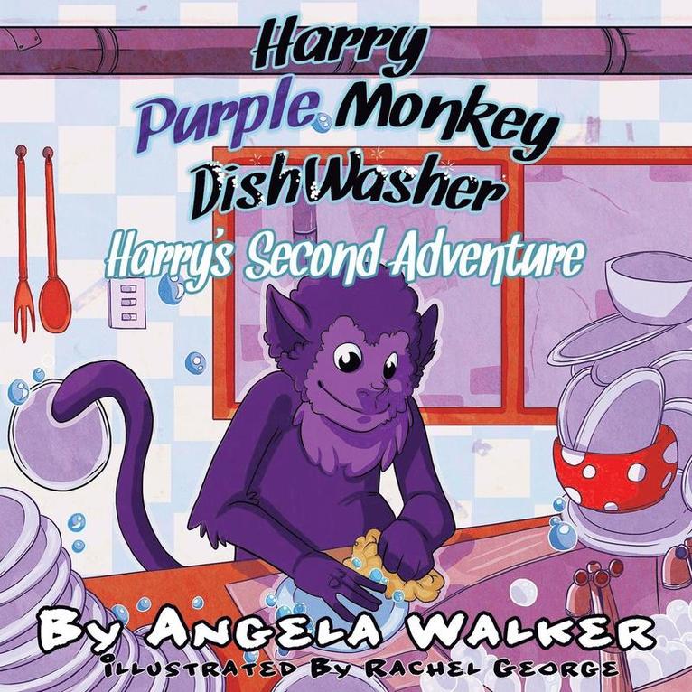 Harry Purple Monkey Dishwasher Angela Walker Bok Akademibokhandeln