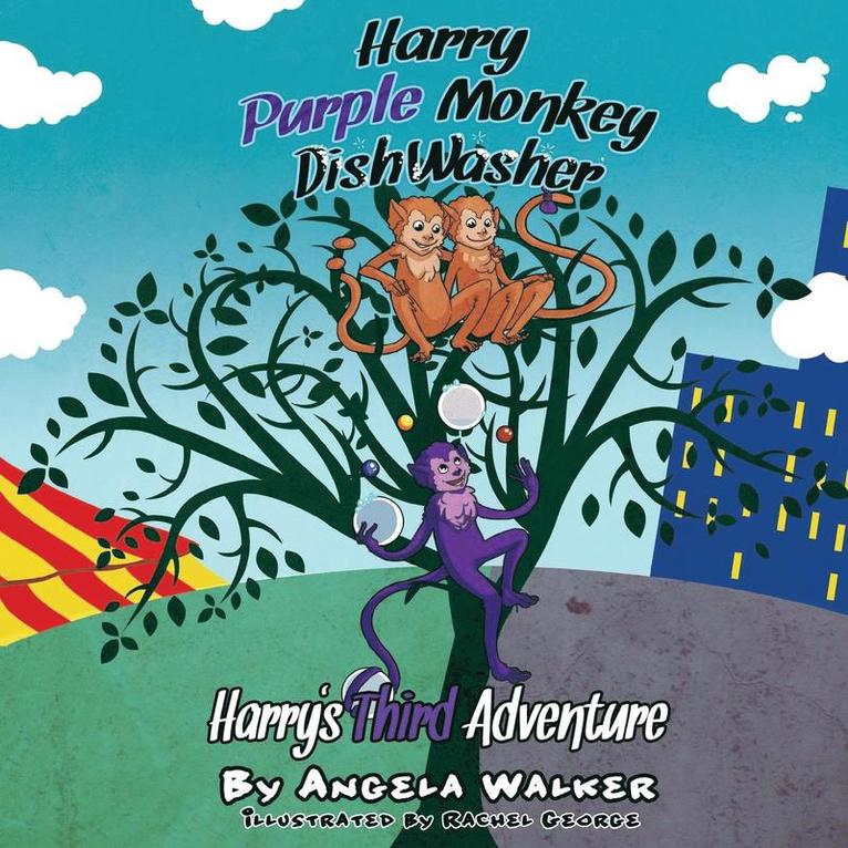 Harry Purple Monkey Dishwasher Angela Walker Bok Akademibokhandeln