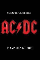 bokomslag AC/DC Large Print Song Title Series